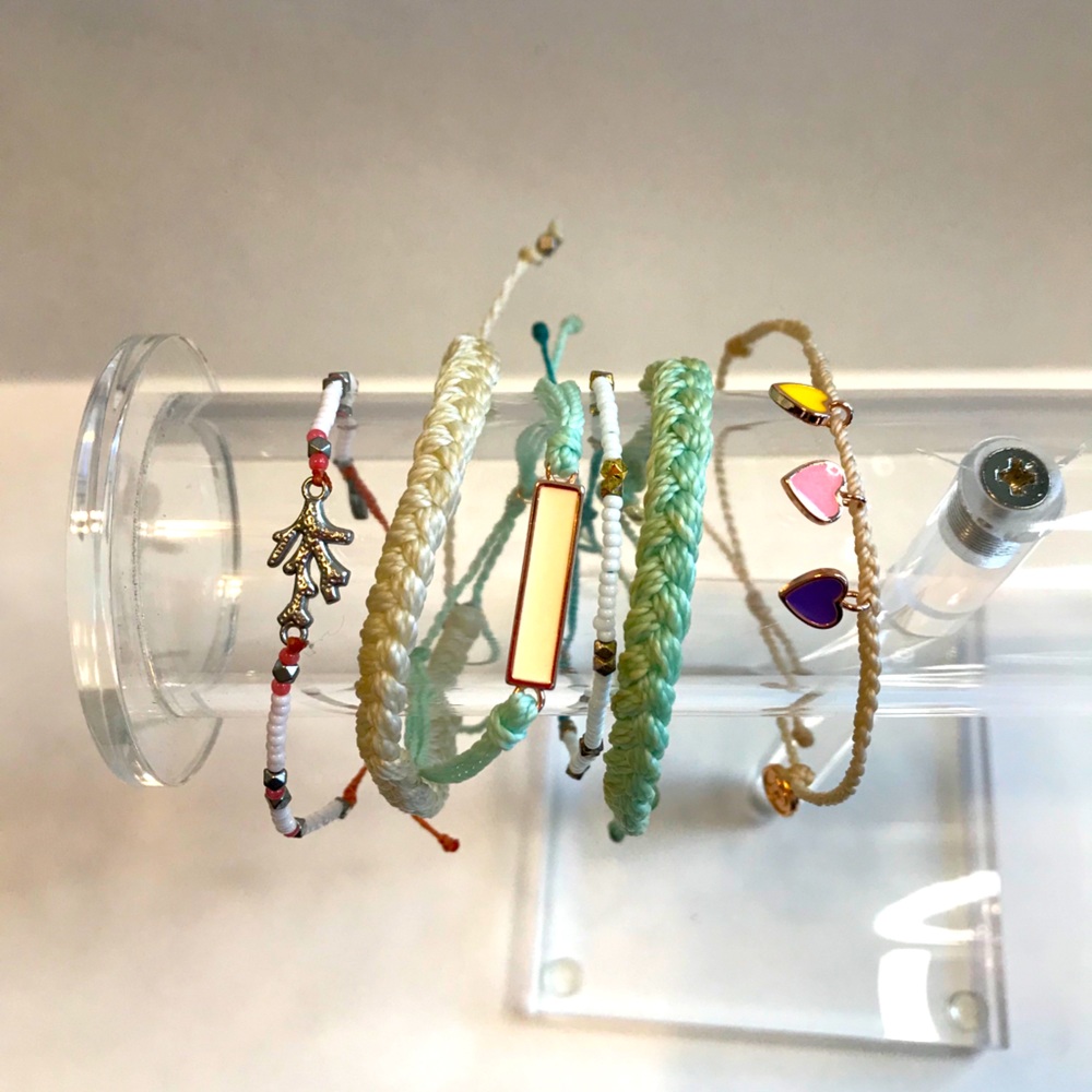 Pura Vida Pastels & Hearts Bracelet Bundle